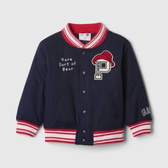 Gap Paddington Bear Varsity jacket size 3T - Picture 1 of 3